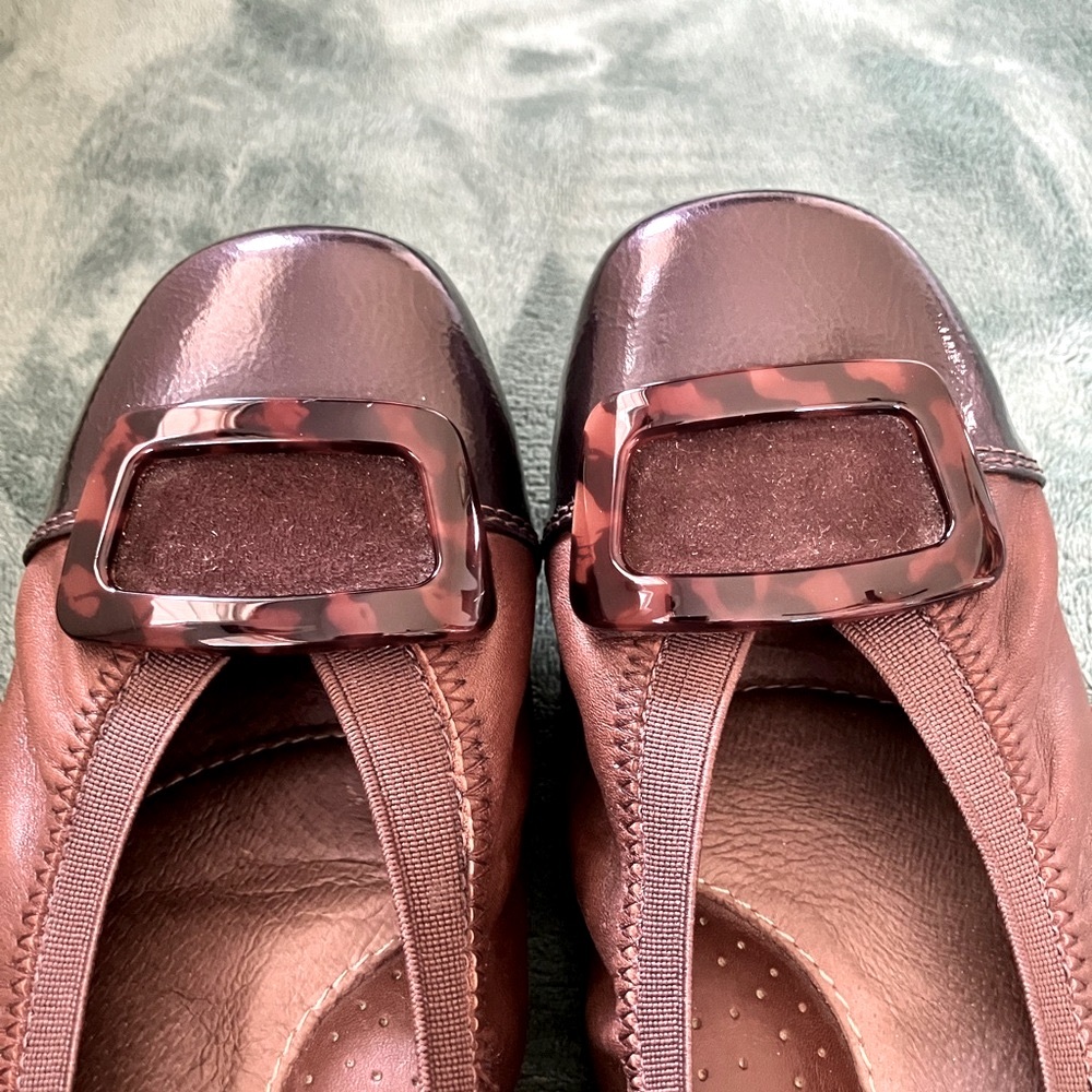 Womens Earth brand good quality leather  shoes, brown, top quality comfort.